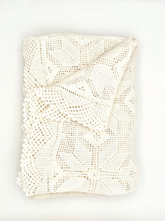 La grand plaid au crocheté