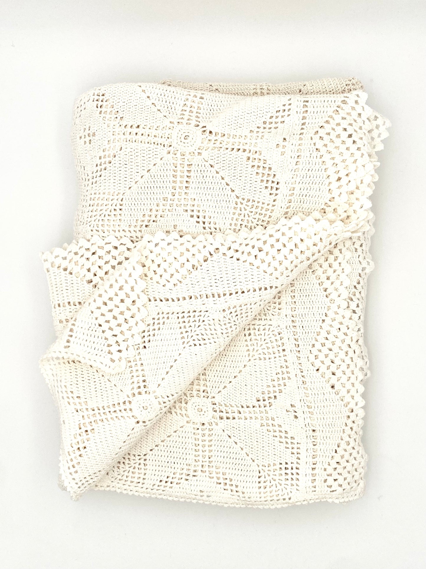 La grand plaid au crocheté