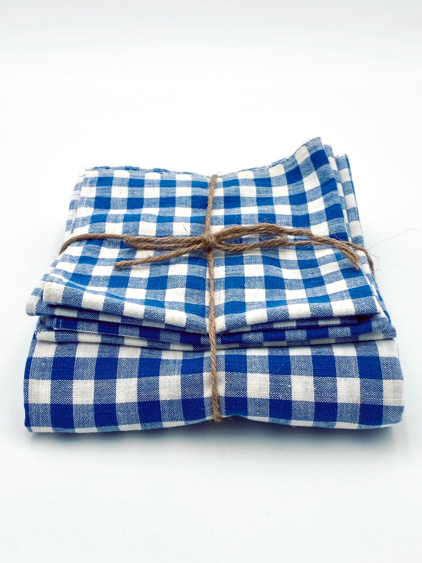 La petite nappe vichy avec 4 serviettes