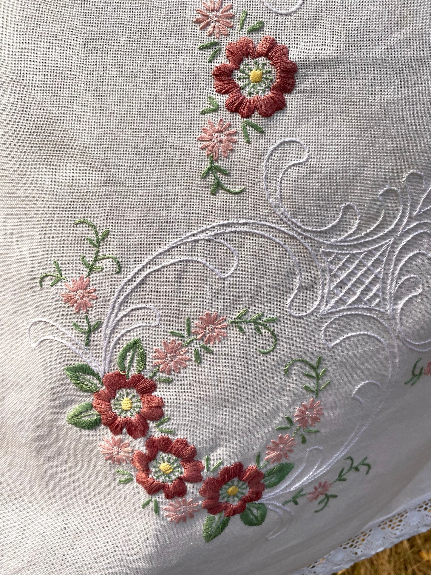 La nappe à fleurs