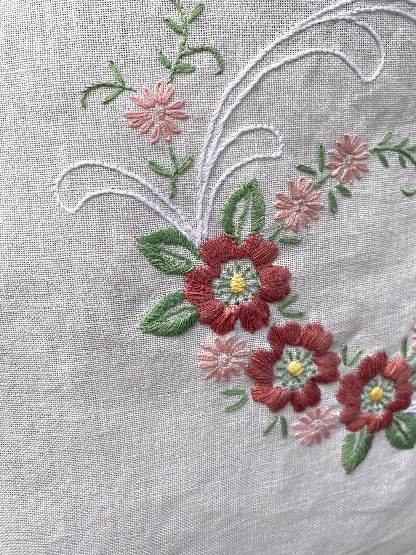 La nappe à fleurs