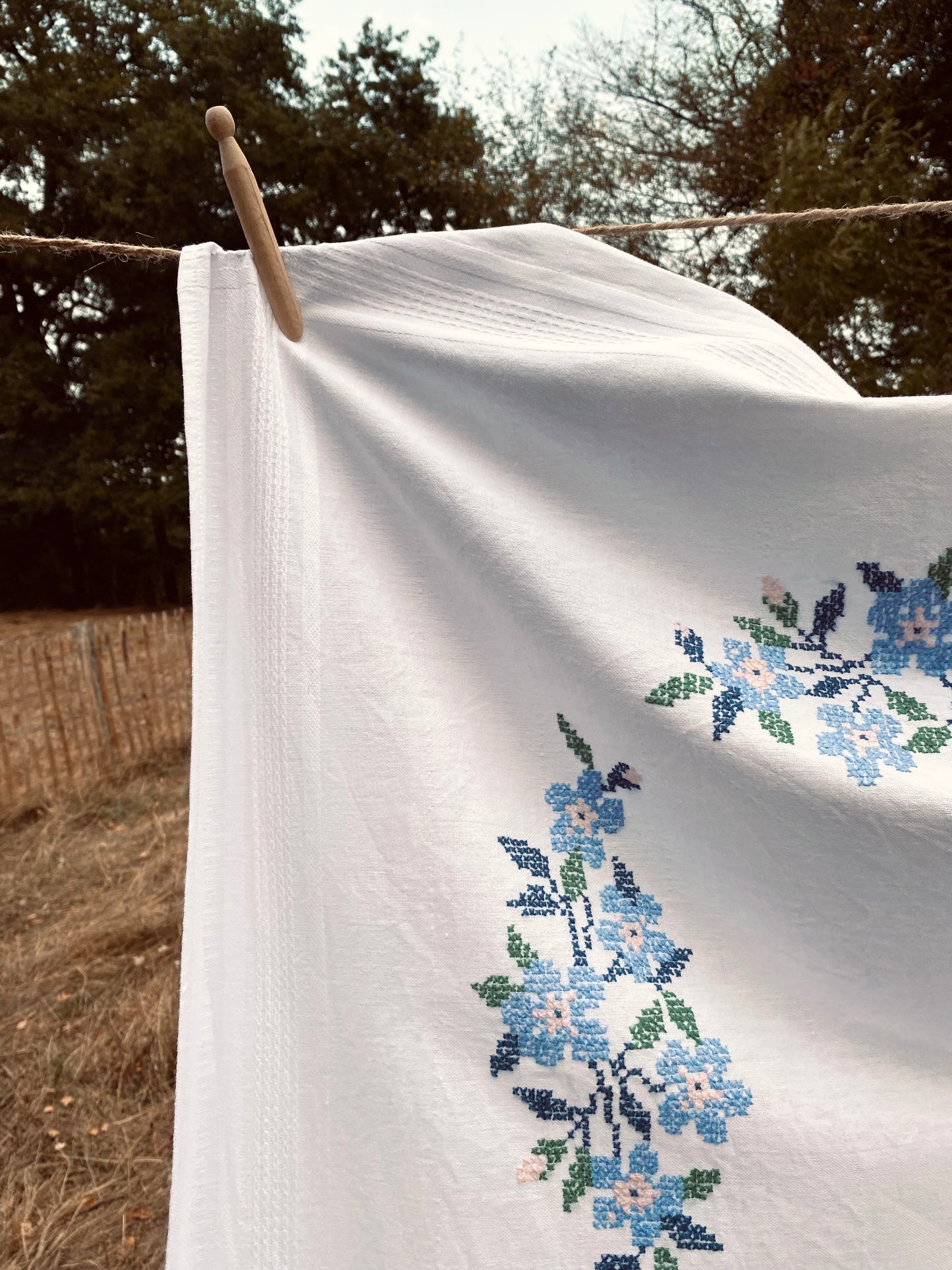 La nappe à fleurs