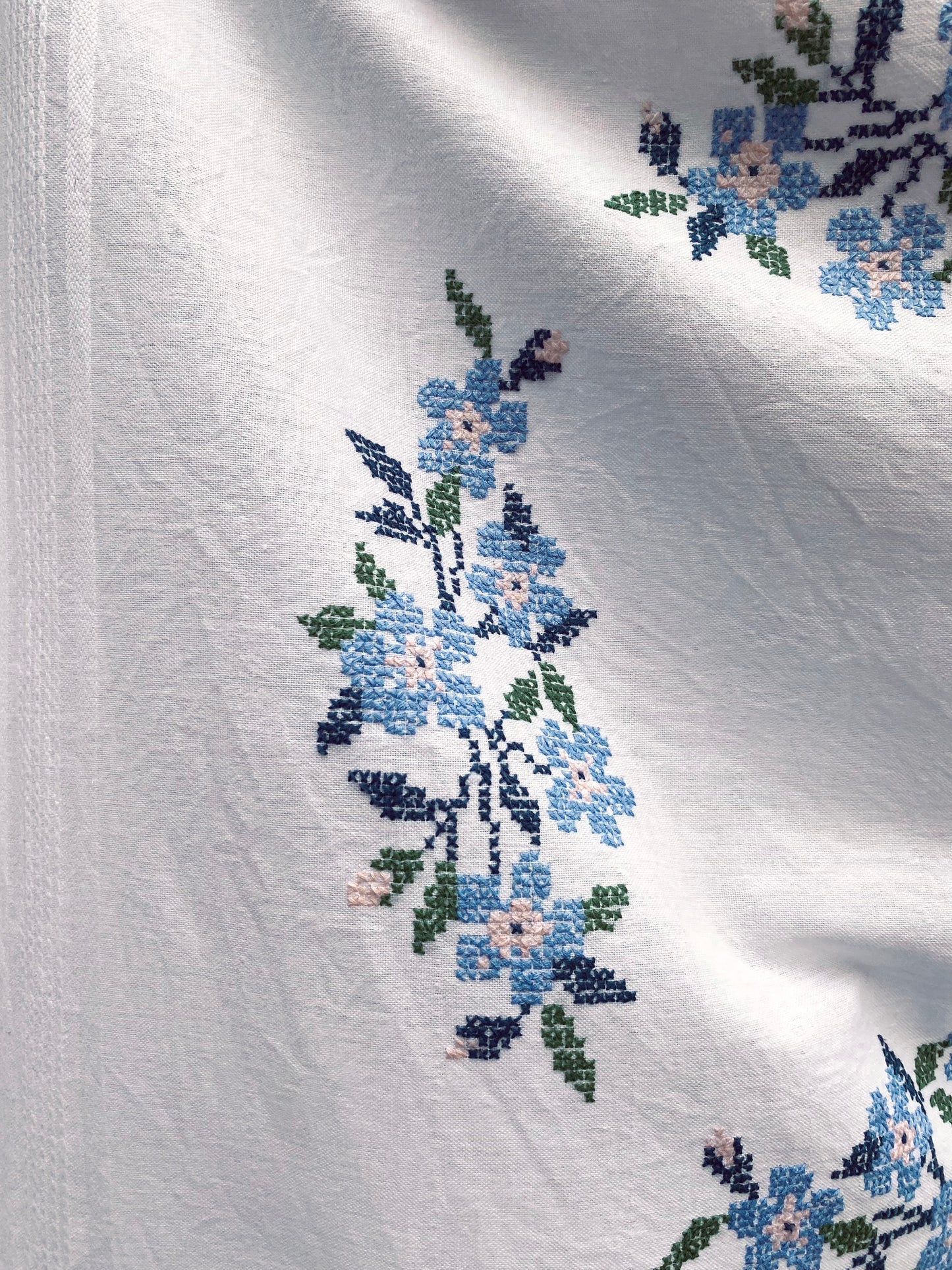La nappe à fleurs