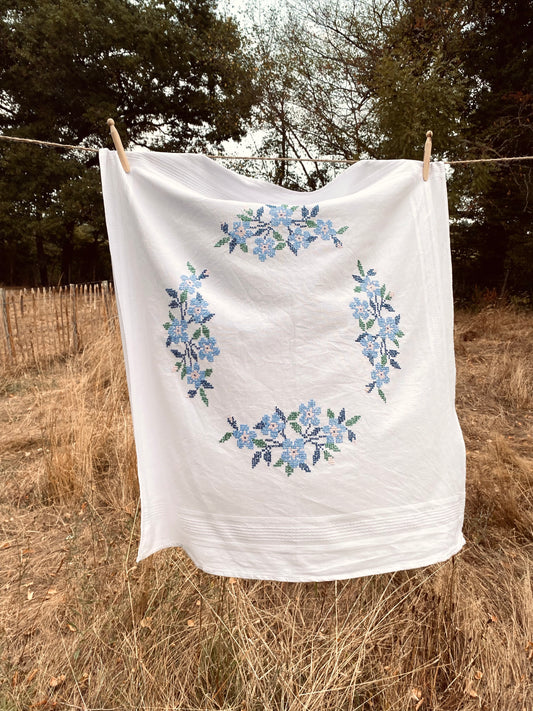 La nappe à fleurs