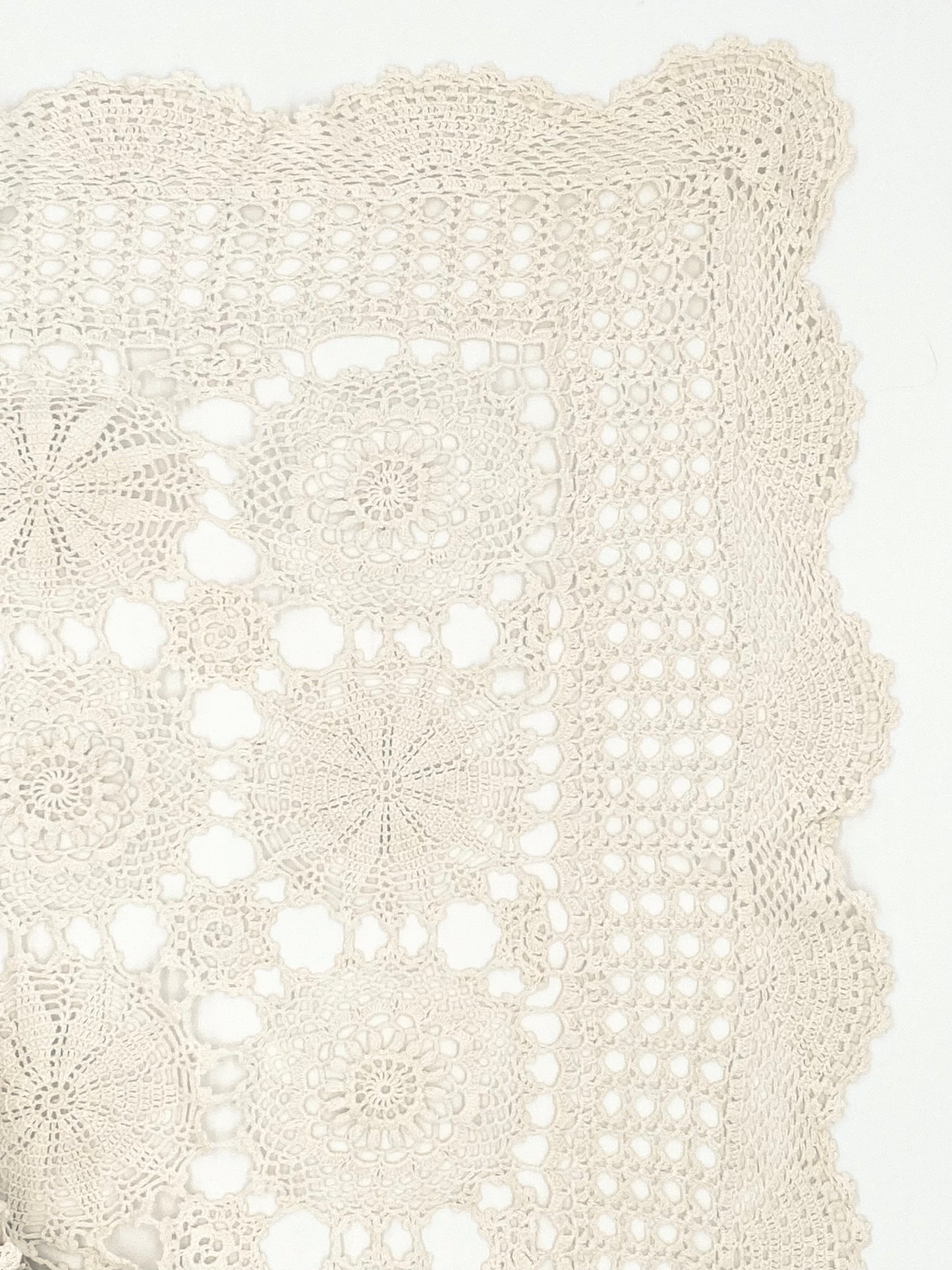 Le grand plaid au crocheté