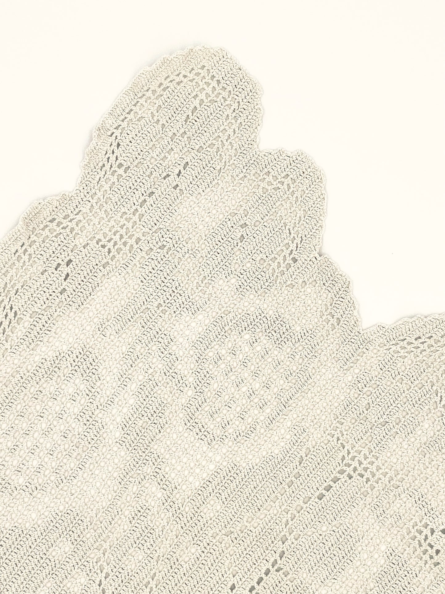 Le plaid crocheté
