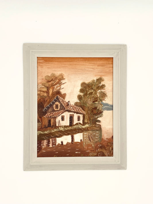 La petite ferme au bord de l'eau