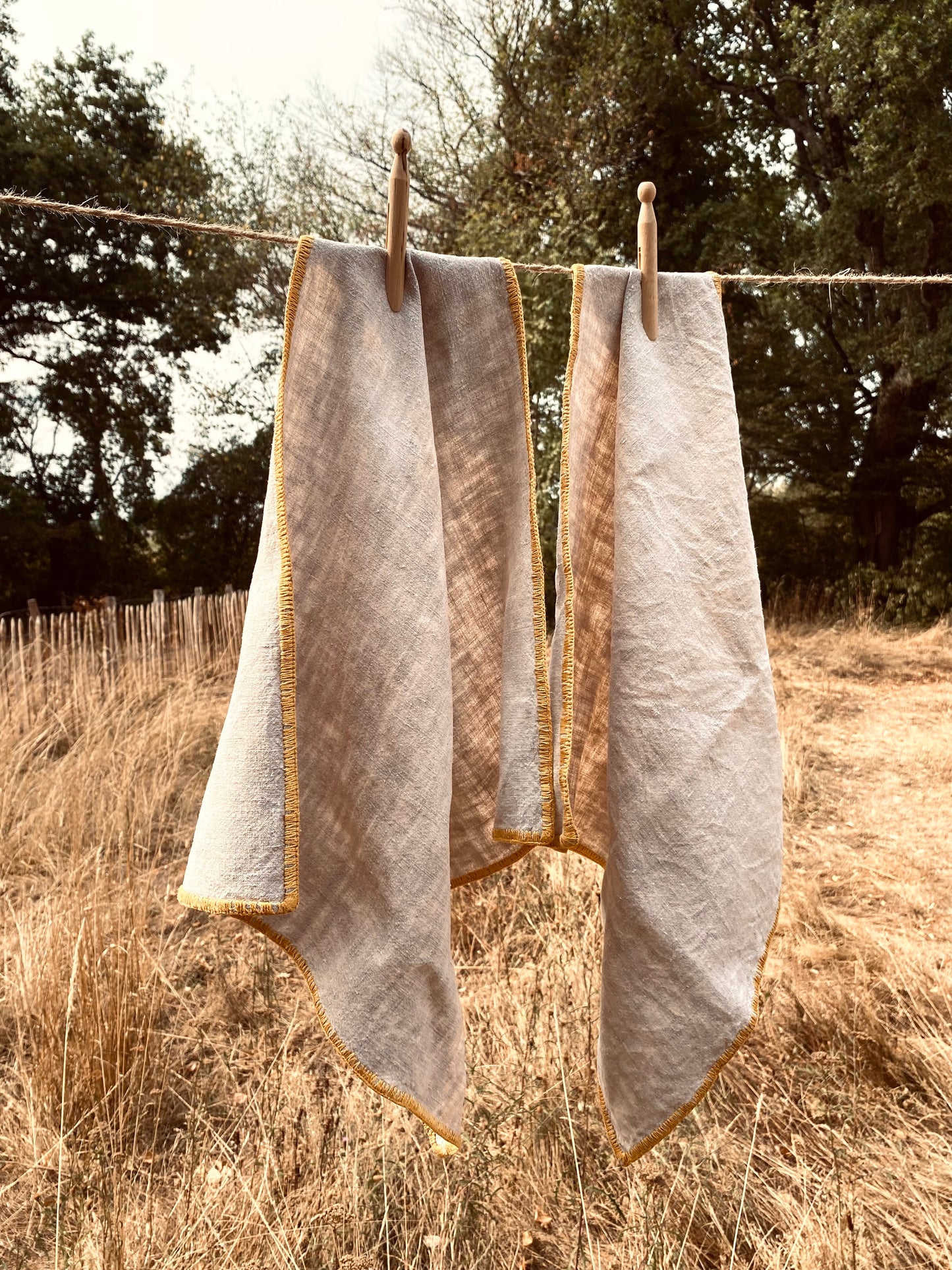 Les serviettes en lin