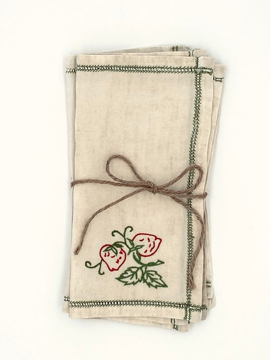 Les 6 petites serviettes en lin
