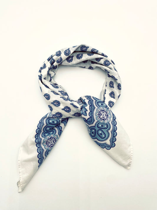 Le grand foulard vintage Les Olivades